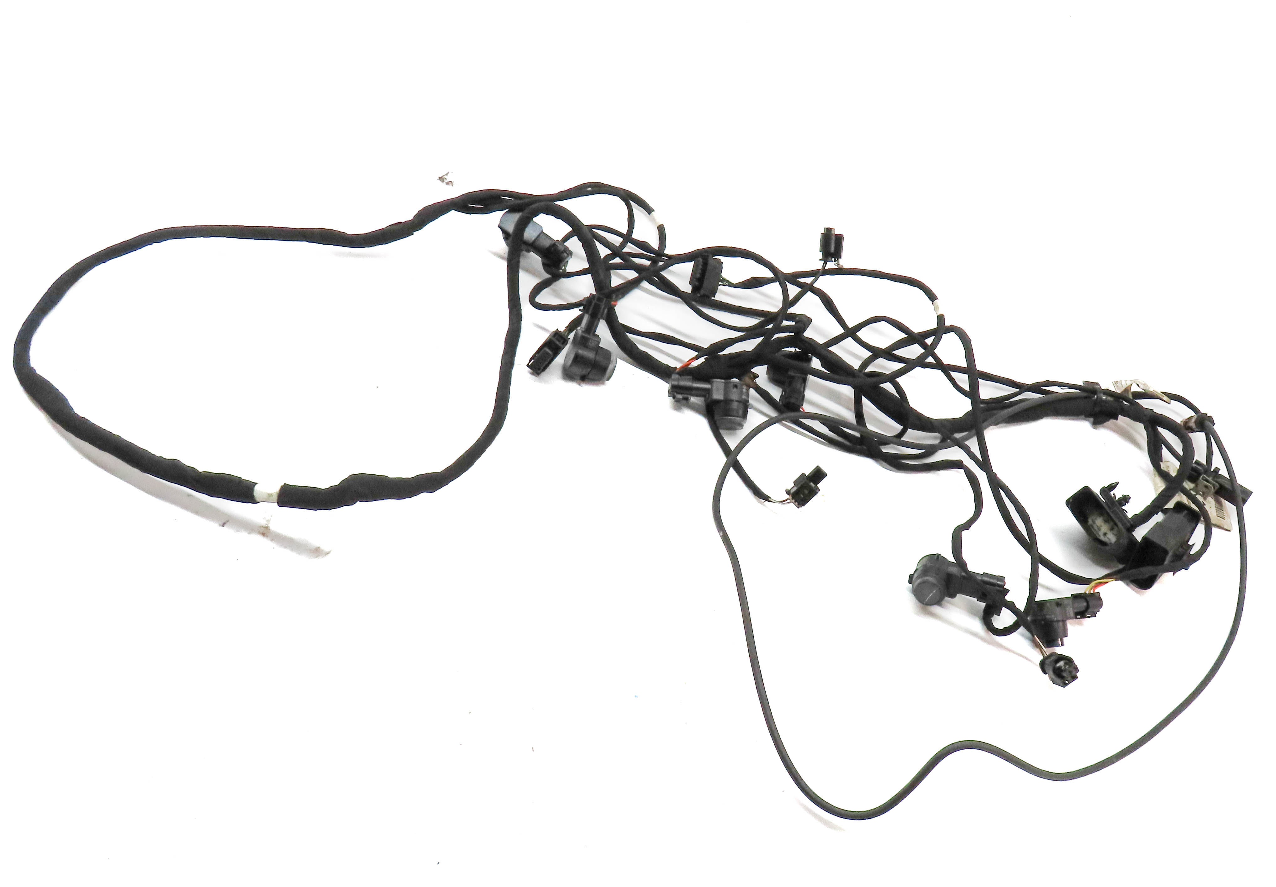 14 MERCEDES GL450 X166 FRONT PARK ASSIST PDC DISTANCE CONTROL SENSOR SET/6(Gray) — exact item pictured